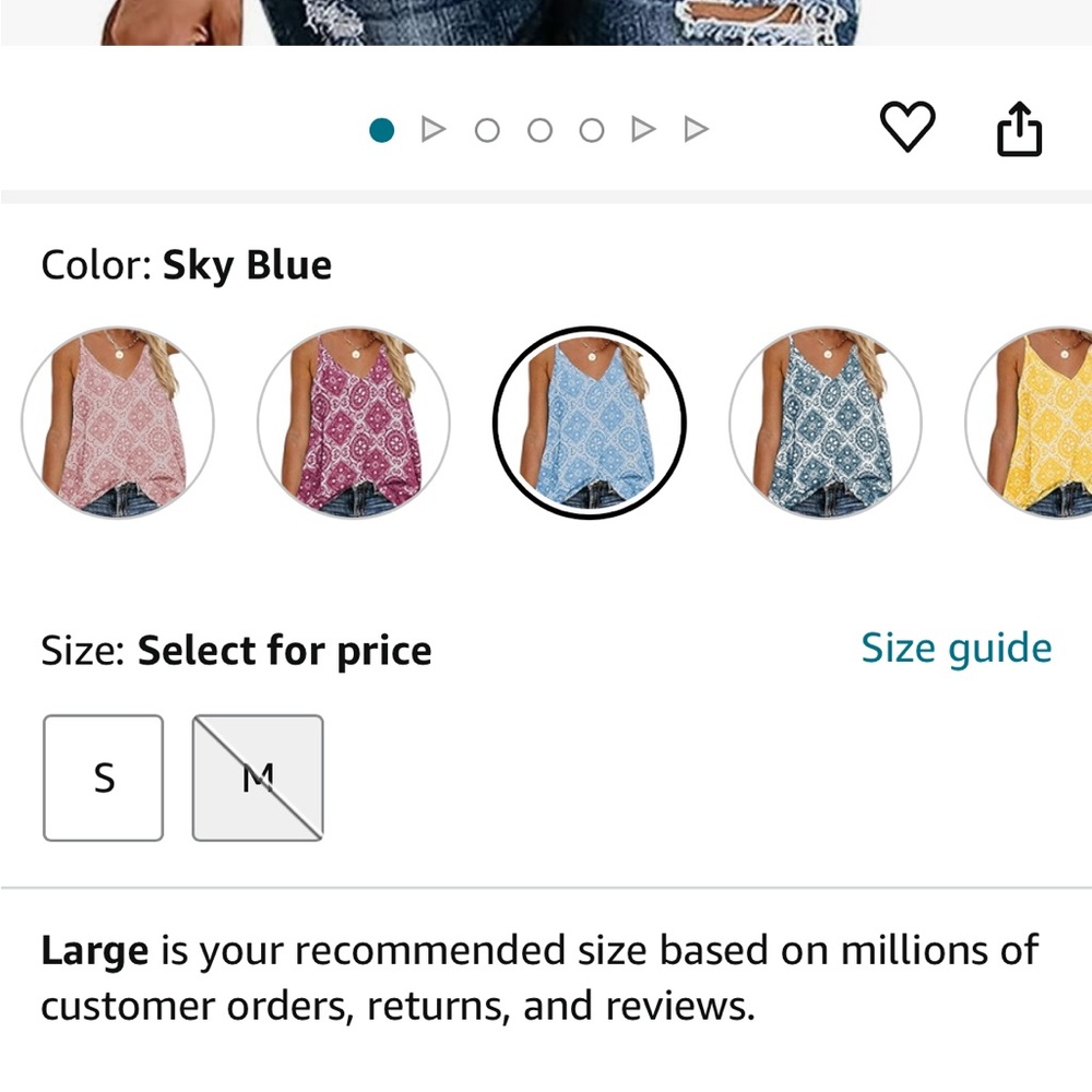 Woman’s tank top, Tecrew, medium, aqua blue and white.  New w tags!